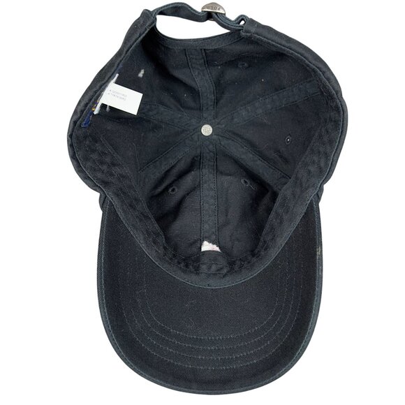 Ralph Lauren Polo Baseball Black Cap Adults Pink Logo Adjustable Strapback - Picture 9 of 11